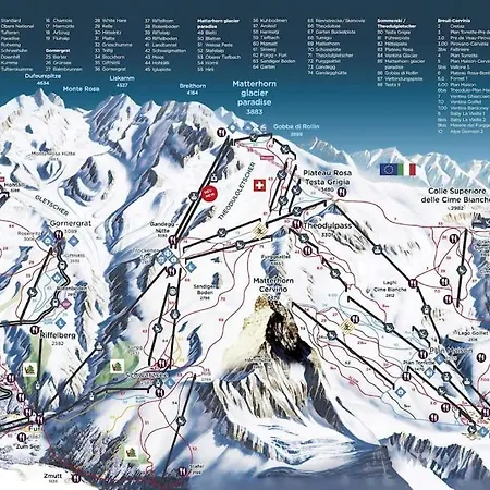 Skiing In The Italian Alps- Chalet Cervinia 아파트 브루일서비니아
